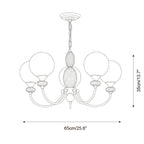 Blanca Glass Chandelier — product view 6