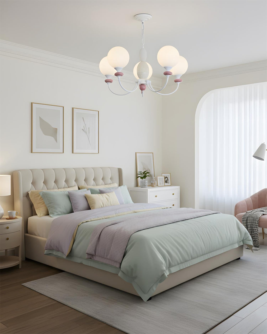 Blanca Glass Chandelier — product view 11