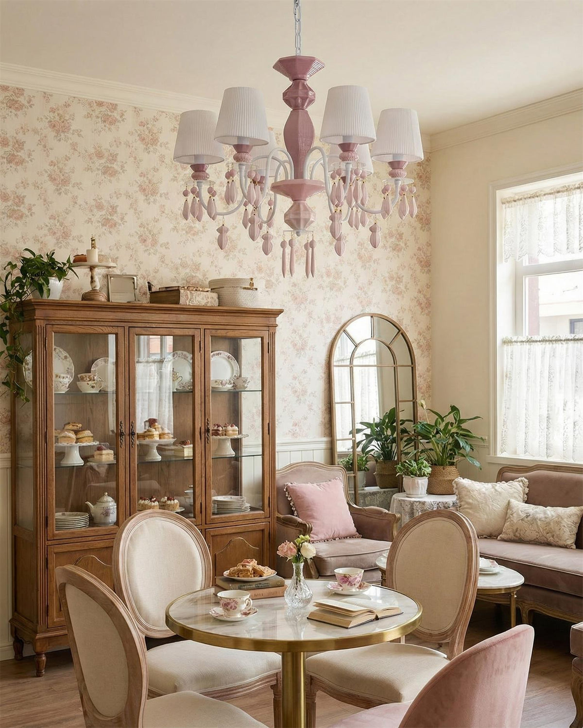 Bellina Metal Chandelier — product view 3