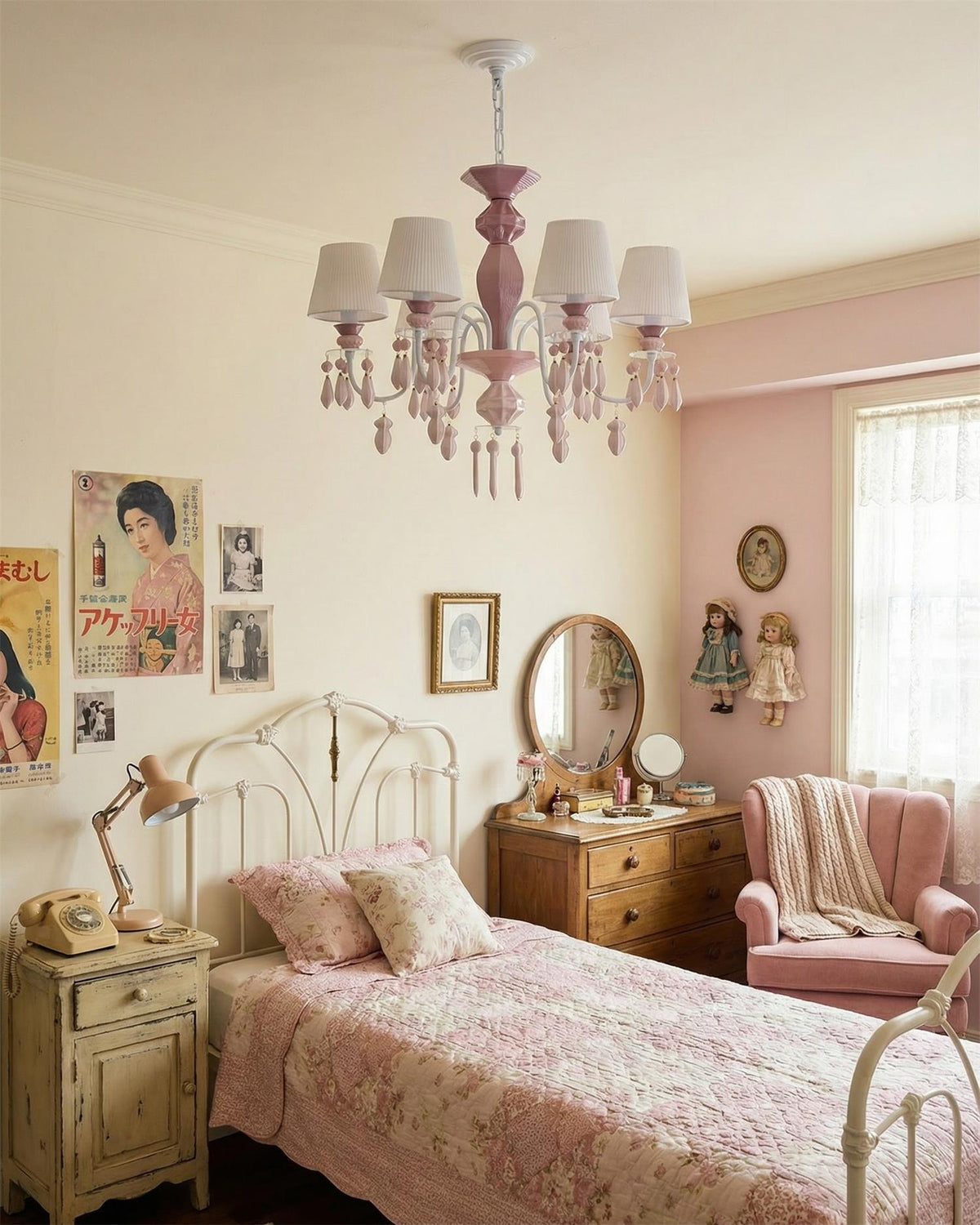 Bellina Metal Chandelier — product view 4