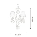 Bellina Metal Chandelier — product view 5