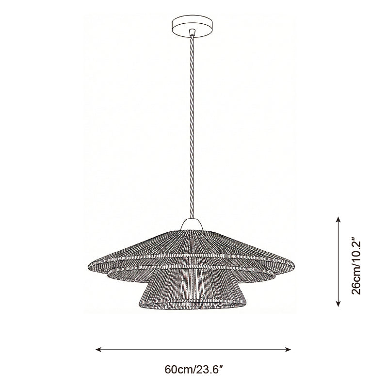 Serenella Wood Pendant Lamp — product view 6