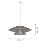 Serenella Wood Pendant Lamp — product view 7