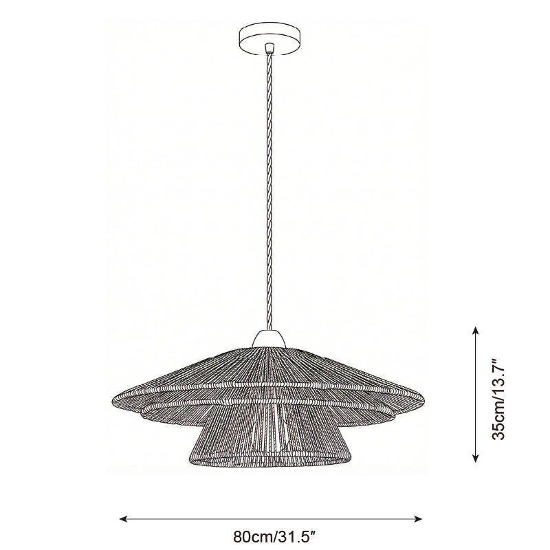 Serenella Wood Pendant Lamp — product view 7