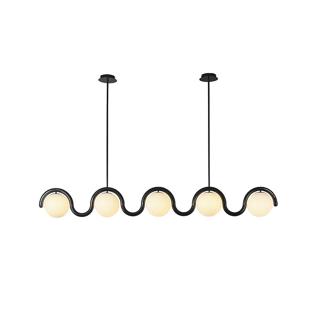 Wavora Glass Chandelier — product view 17