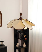 Lily Petal Wood Pendant Lamp — product view 3