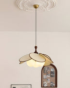 Lily Petal Wood Pendant Lamp — product view 6