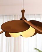 Lily Petal Wood Pendant Lamp — product view 9