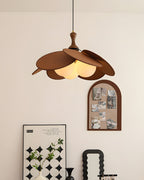 Lily Petal Wood Pendant Lamp — product view 10