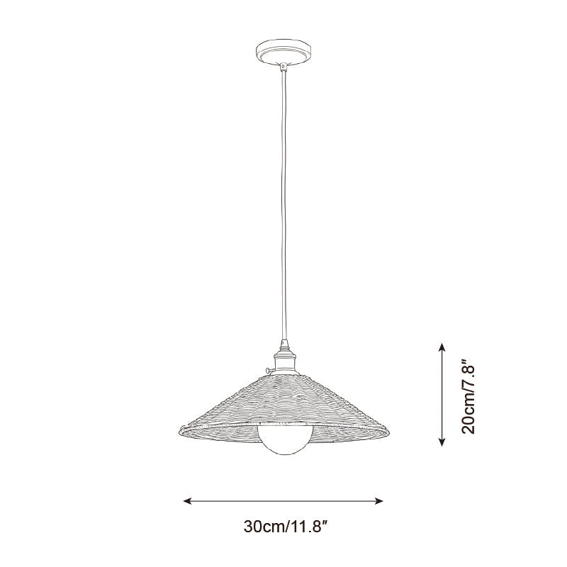 Breezy Haven Metal Pendant Lamp — product view 5