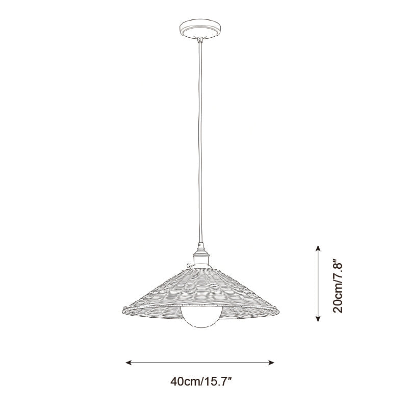 Breezy Haven Metal Pendant Lamp — product view 6