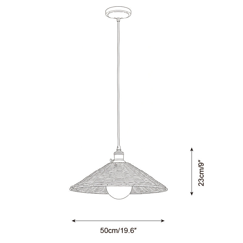 Breezy Haven Metal Pendant Lamp — product view 7