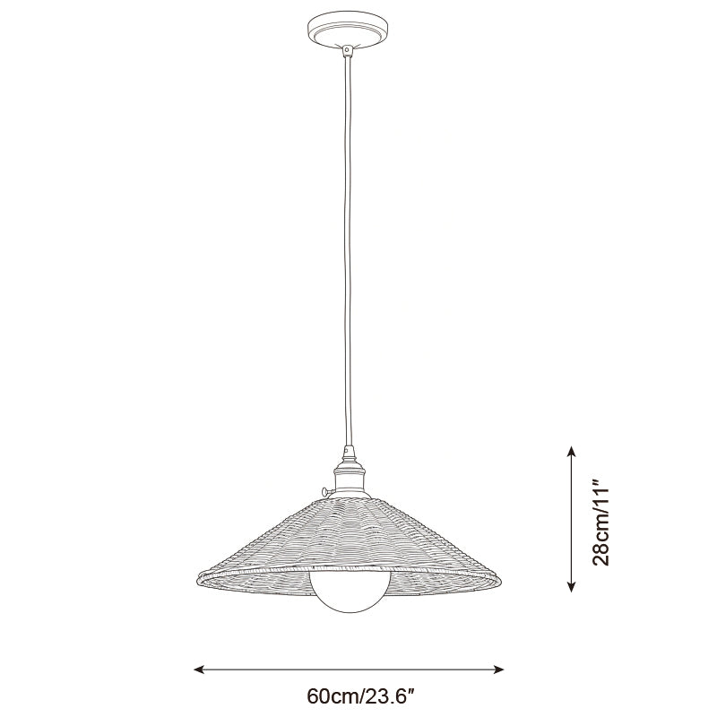 Breezy Haven Metal Pendant Lamp — product view 8