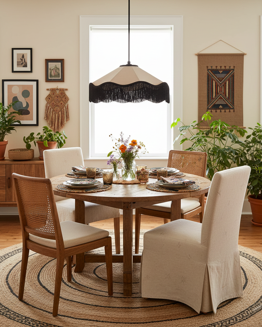 Gatsby Fringe Metal Pendant Lamp — product view 3