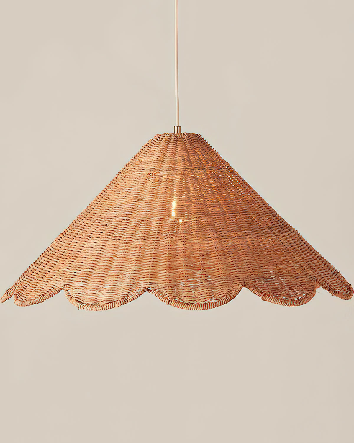 Scallop Metal Pendant Lamp — product view 11
