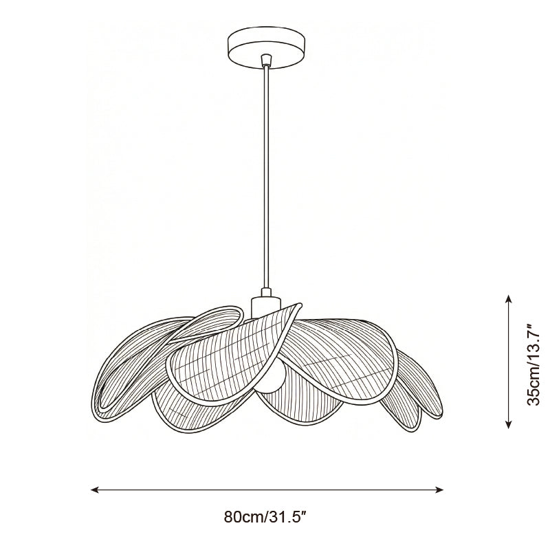 Swaying Metal Pendant Lamp — product view 7