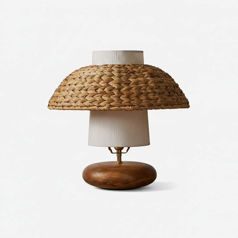 Earthbound Wood Table Lamp — product view 1