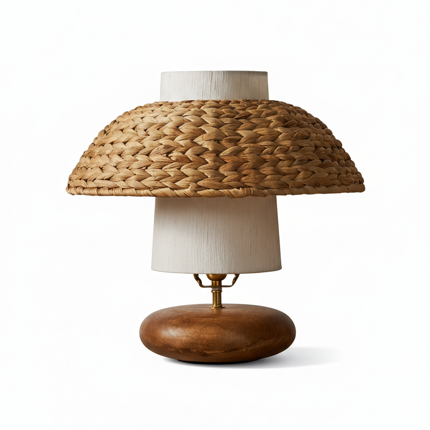 Earthbound Wood Table Lamp — product view 6