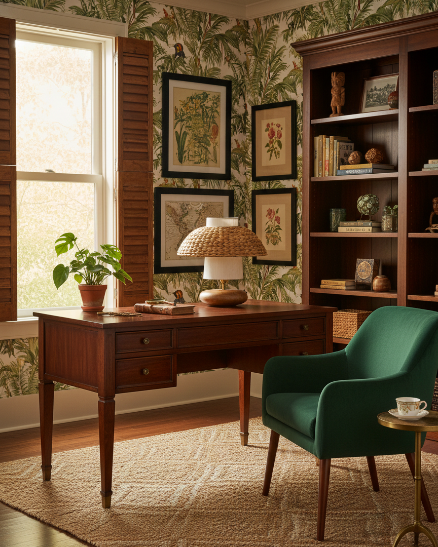 Earthbound Wood Table Lamp — product view 7