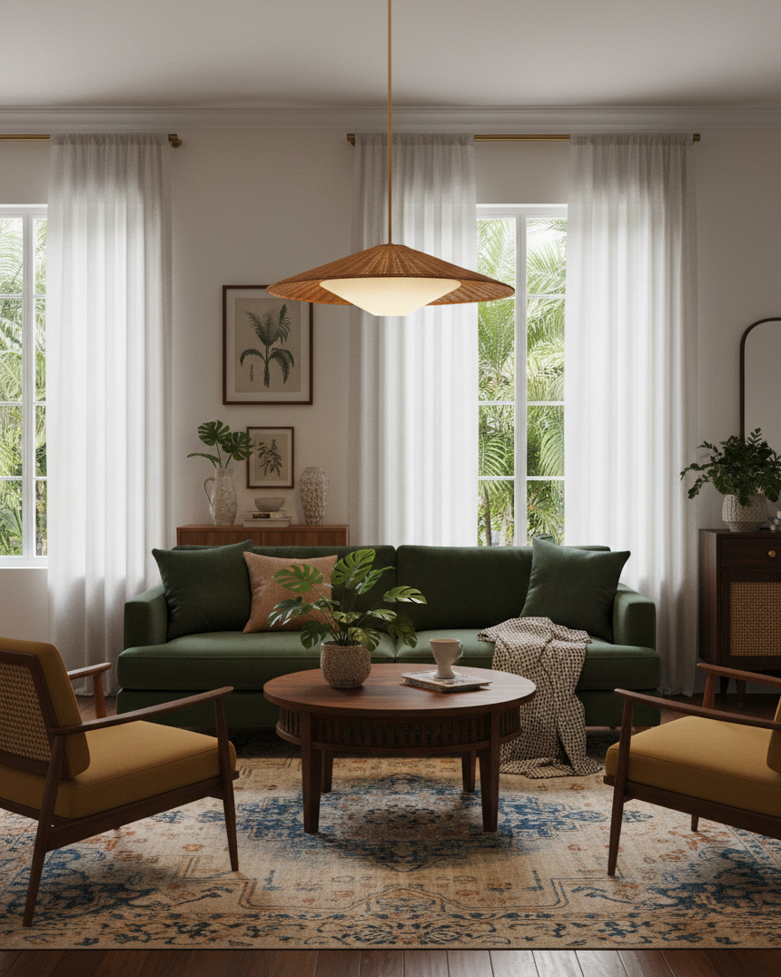 Eastern Metal Pendant Lamp — product view 9