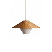 Natural rattan & White