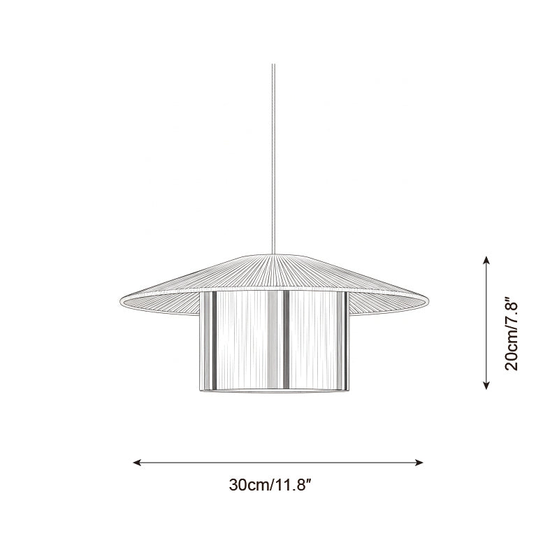 Literary Metal Pendant Lamp — product view 5