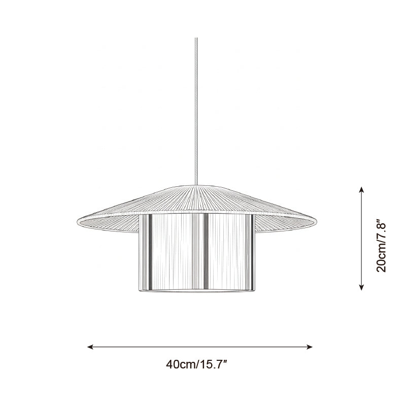 Literary Metal Pendant Lamp — product view 6