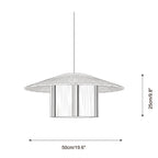 Literary Metal Pendant Lamp — product view 7