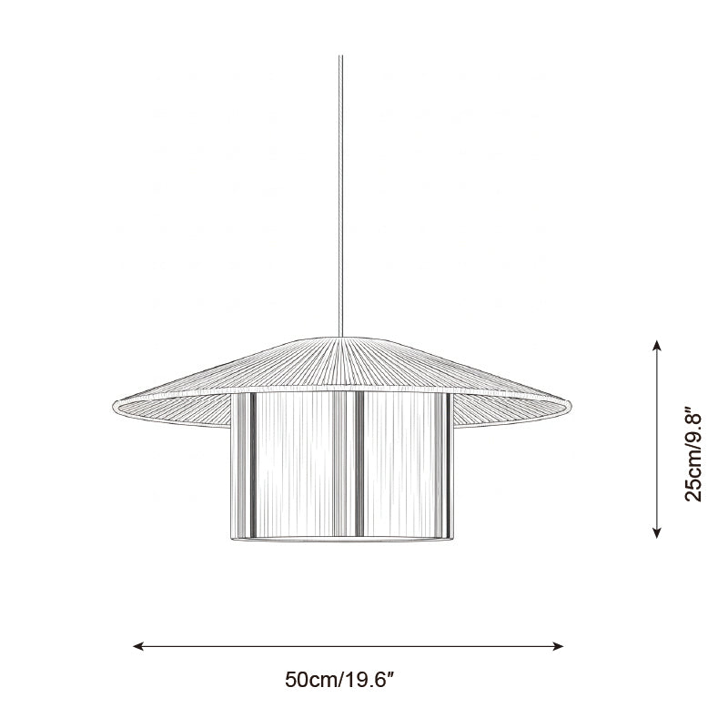 Literary Metal Pendant Lamp — product view 7