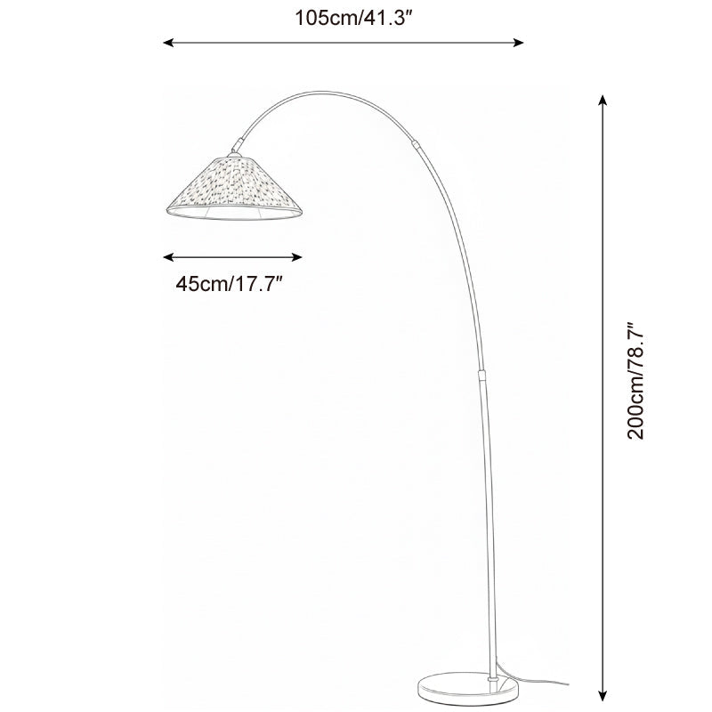 Arcadia Marble Floor Lamp — product view 5