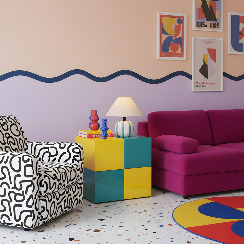 Lollipop Bliss Metal Table Lamp — product view 2