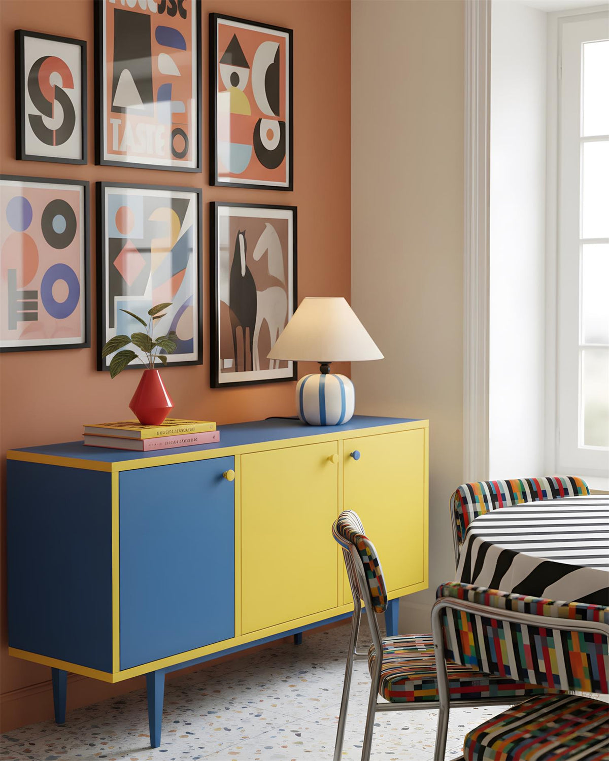 Lollipop Bliss Metal Table Lamp — product view 8