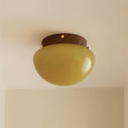 Honeyed Dome Glass Ceiling Lamp — product view 18