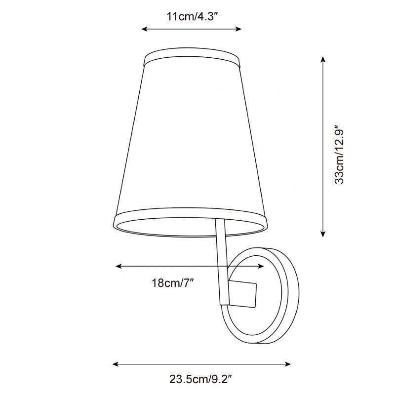 Ethereal Metal Wall Lamp — product view 5