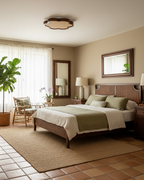Cocoon Wood Ceiling Lamp — product view 3