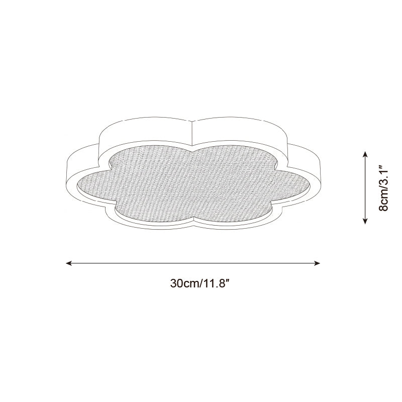 Cocoon Wood Ceiling Lamp — product view 5
