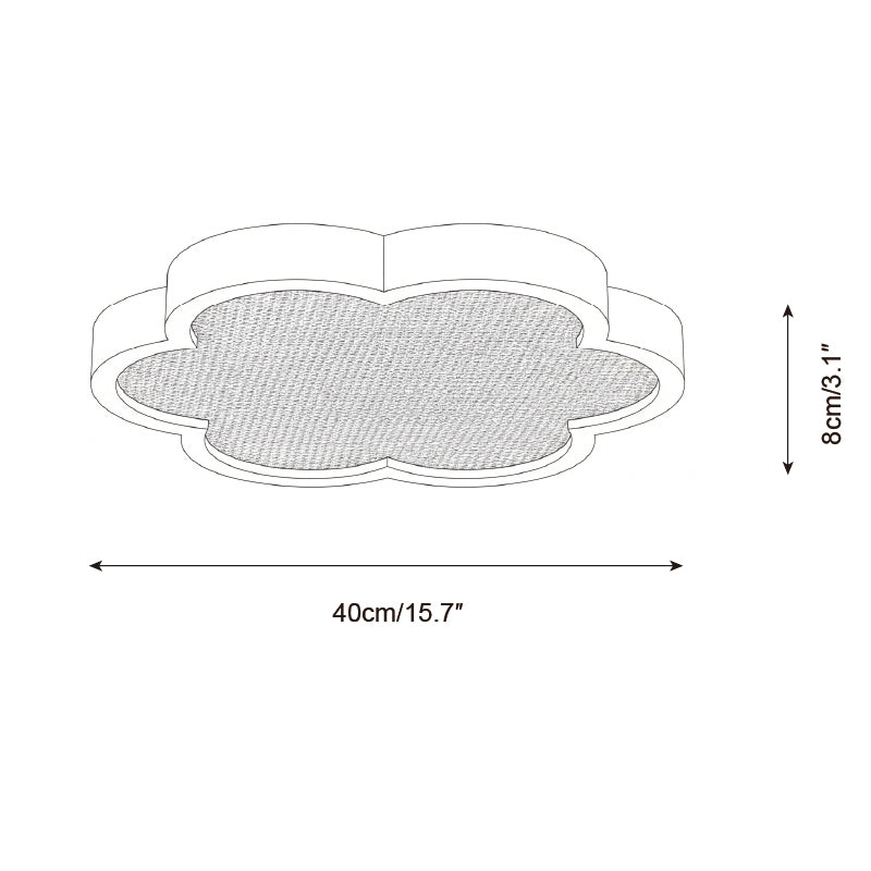 Cocoon Wood Ceiling Lamp — product view 6