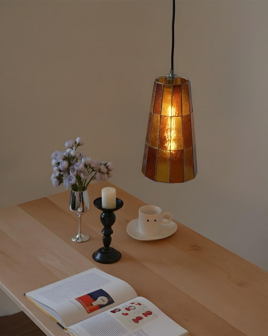 Fun Guy Glass Pendant Lamp — product view 7