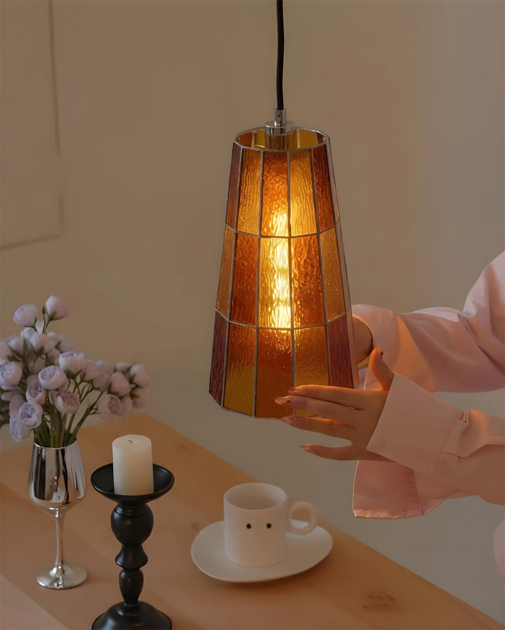 Fun Guy Glass Pendant Lamp — product view 11