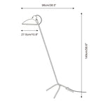 Vivid Curve Metal Floor Lamp — product view 5