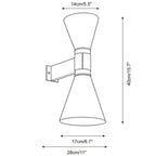 Dual Focus Metal Wall Lamp — product view 5