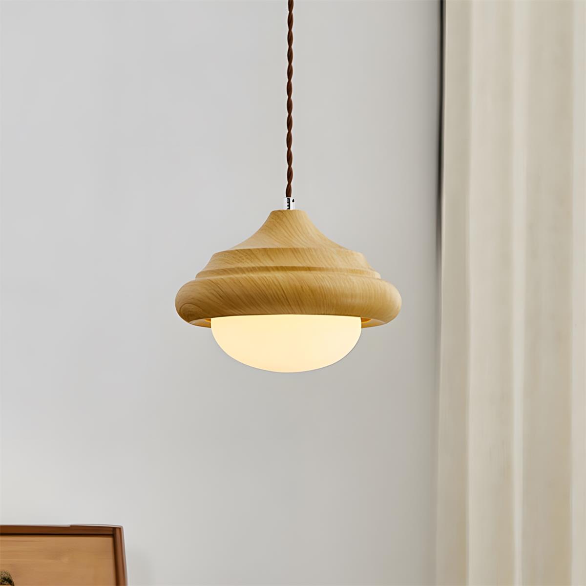 Twirl Glow Glass Pendant Lamp — product view 6