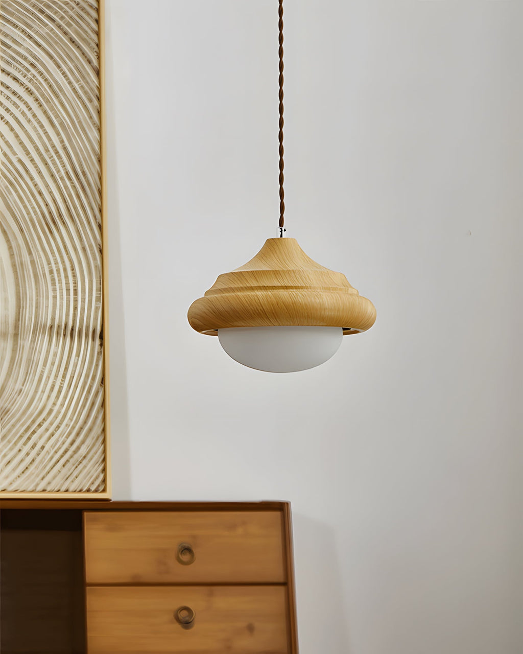 Twirl Glow Glass Pendant Lamp — product view 7