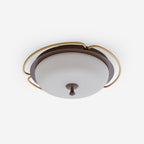 Crescent Orbit Glass Ceiling Lamp — product view 1