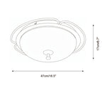 Crescent Orbit Glass Ceiling Lamp — product view 6