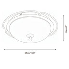Crescent Orbit Glass Ceiling Lamp — product view 7