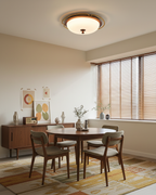 Crescent Orbit Glass Ceiling Lamp — product view 8