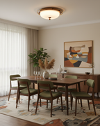 Crescent Orbit Glass Ceiling Lamp — product view 9