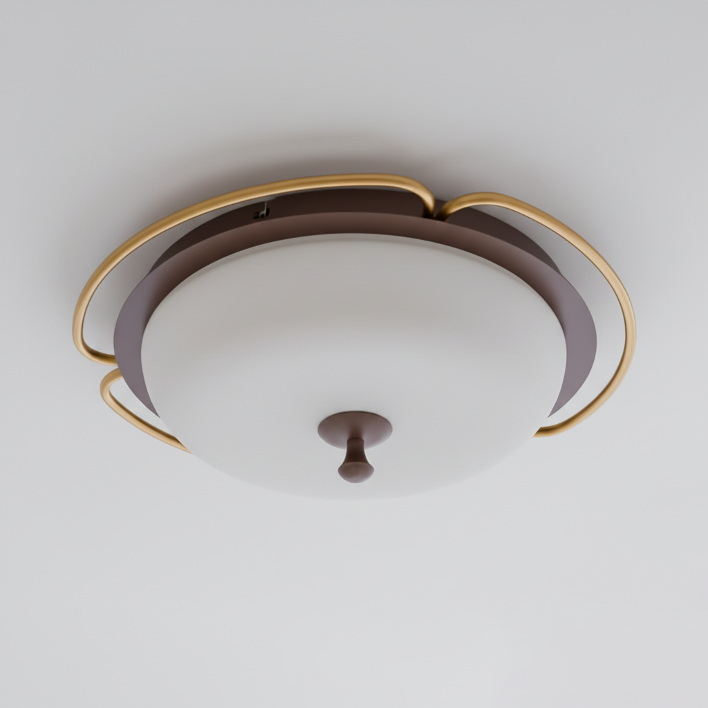 Crescent Orbit Glass Ceiling Lamp — product view 15