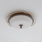 Crescent Orbit Glass Ceiling Lamp — product view 16